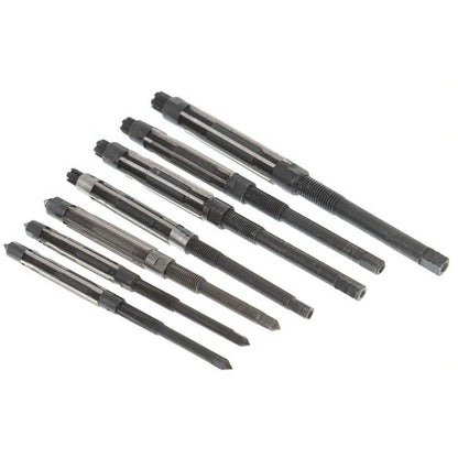 Solid Spare 7Pcs/Set Adjustable Hand Reamers, HV to H3,1/4" to 15/32" High Speed Steel