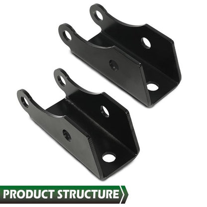 Solid Spare Fit For 73-87 Chevy GMC C10 C15 Drop Shock Extenders Extensions Lowering Kit