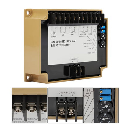 Solid Spare Control Governor 3098693 Speed Controller for Cummins QSK19 CM2350 K105 KTA19