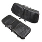 Solid Spare Golf Carts Rear Seat Cover Kit For Club Car/E-Z-Go/Yamaha Universal Size Black