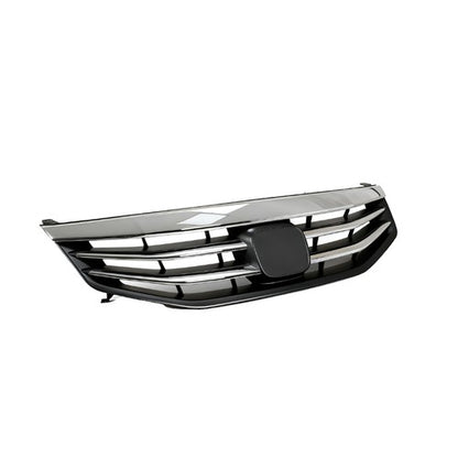 Front Radiator Bumper Grille Front Upper Chrome Grill Fit Honda Accord 2011-2012