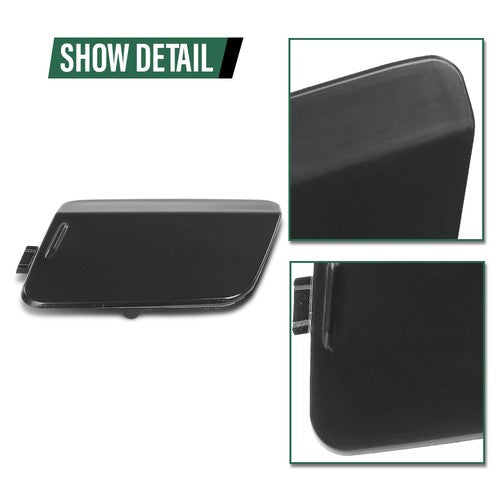 Solid Spare Fit For 2019-2023 Volvo S60/V60 Front Bumper Tow Hook Eye Cover Cap 397939695