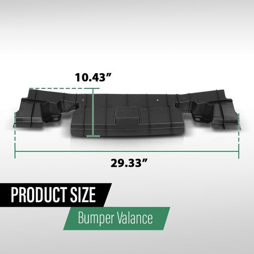 Solid Spare Air Dam Deflector Front Lower Valance Fit For 14-24 Toyota 4Runner 5212935040