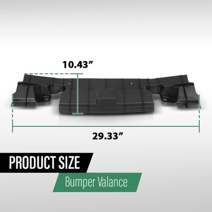 Solid Spare Air Dam Deflector Front Lower Valance Fit For 14-24 Toyota 4Runner 5212935040