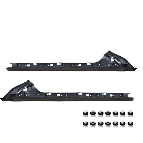 Left & Right Side Windshield A Pillar Molding Trim Fit For 2011-19 Ford Explorer