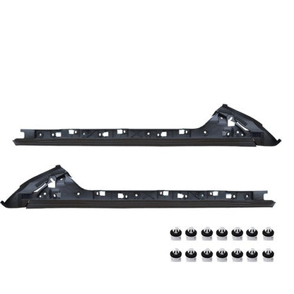 Left & Right Side Windshield A Pillar Molding Trim Fit For 2011-19 Ford Explorer