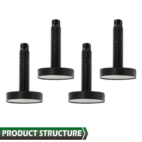 Solid Spare 4Pcs/Set Lowering Suspension Bolt Kit Fit For 2005-2013 Chevrolet Corvette Black
