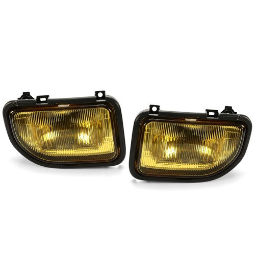Solid Spare A Set Fog Lights Yellow For Toyota MR2 1991-1995 Front Bumper Lamps W/ Bulbs