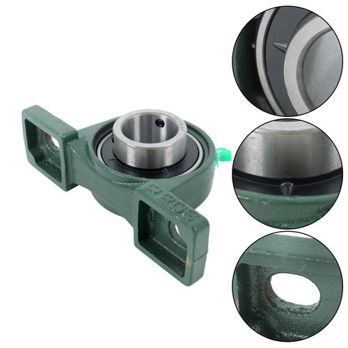 Solid Spare 4 Pcs UCP208-24 Pillow Block Bearing Solid Base 1-1/2" Bore Self-Aligning