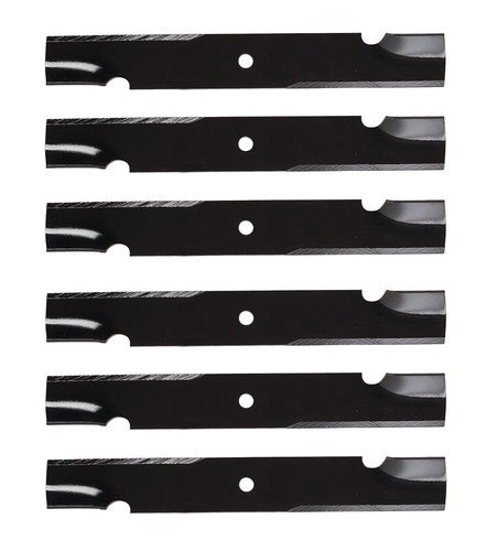 Solid Spare (6) Blades for Wright 52" Stander Blade 71440001 Lawn Mower Gator Pack