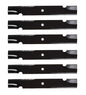 Solid Spare (6) Blades for Wright 52" Stander Blade 71440001 Lawn Mower Gator Pack