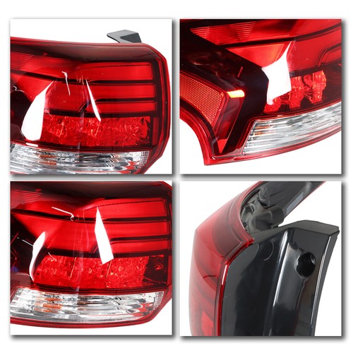 Solid Spare Red Rear Driver Brake Lamp Tail Light For Mitsubishi Outlander 2016-20 Left Side