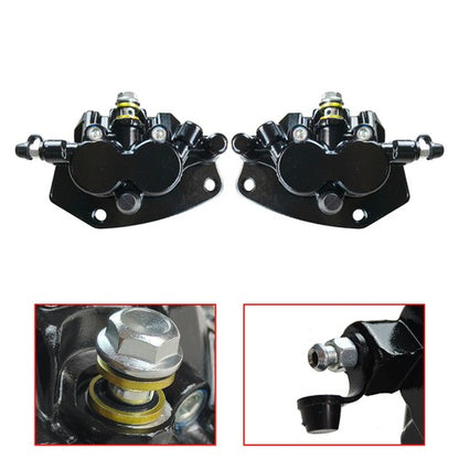 For Kawasaki Mule 4010 FXT FXR Front Brake Caliper with Pads Set 2015-2024