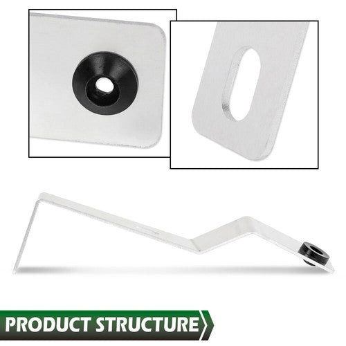 Solid Spare Aluminum Rear Fender Brace Stays Bracket Fit For 87-06 Yamaha Banshee 350 YFZ350