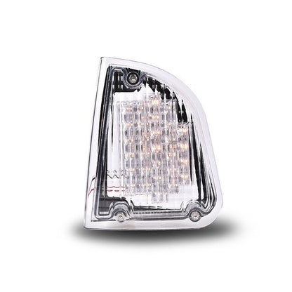 Solid Spare New Fit For 1986-2008 Kenworth K300 T300 T330 T600 LED Turn Signal Lights Clear