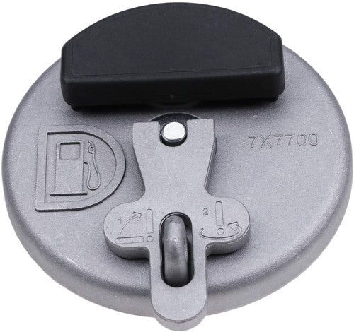 Solid Spare Locking Fuel Cap for Caterpillar Dozers D3C III, D3G, D4C III, D4G, D4H, D5C III
