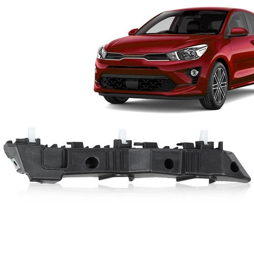 Solid Spare Fit For 18-20 Kia Rio Front Bumper Bracket Mounting Support Left Side