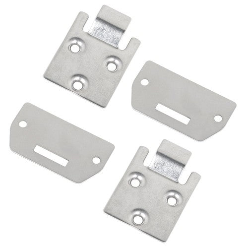 Solid Spare Set of 2 Seat Bottom Hinge and Plate For EZGO TXT/Medalist Golf Cart 1995+