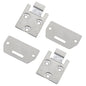 Solid Spare Set of 2 Seat Bottom Hinge and Plate For EZGO TXT/Medalist Golf Cart 1995+