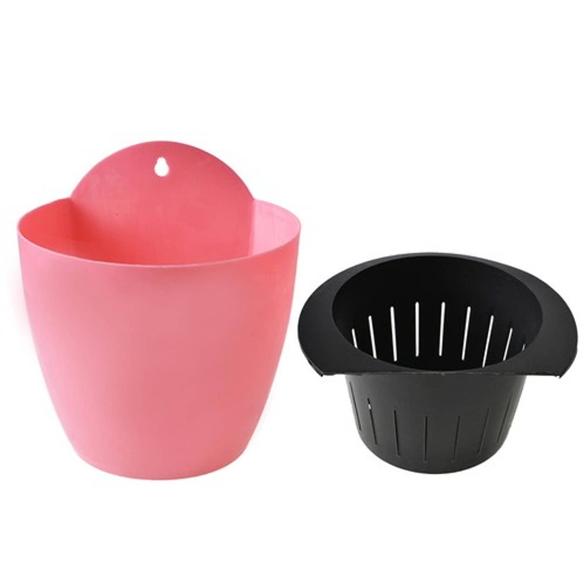 Solid Spare Self-watering Flower Pots Hanging Basket Hanging Planter 18×16×12.5cm 7 Pack