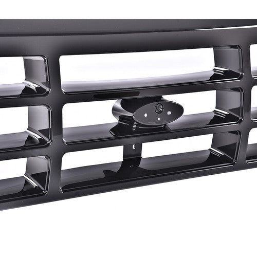 Solid Spare Fit For 1992-1997 Ford F Super Duty Bronco F150-F350 F53 F59 Front Bumper Grille