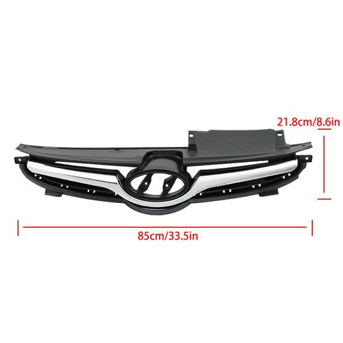 Solid Spare Brand New For Hyundai Elantra 14-16 Front Upper Grill Lower Grill Bumper Bracket