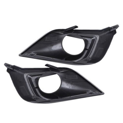 Solid Spare 8pcs For Nissan Murano 2015-2018 Front Grill Bumper Trim Molding+Foglights Set