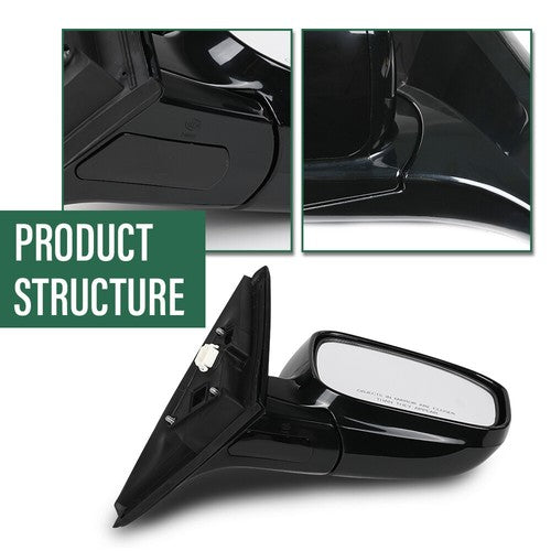 Solid Spare Fit For 2003-2007 Honda Accord Manual Folding Power Mirror Right Passenger Side