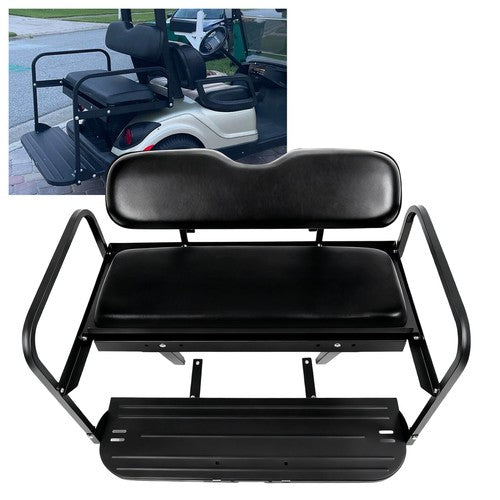 Solid Spare For 2007-2016 Yamaha Drive G29 Golf Cart Flip Folding Rear Seat Back Seat Kit