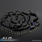 Solid Spare Fit For 2013-2016 Ford New Mondeo 2.0T Silicone Radiator Hose Pipe Kit Black