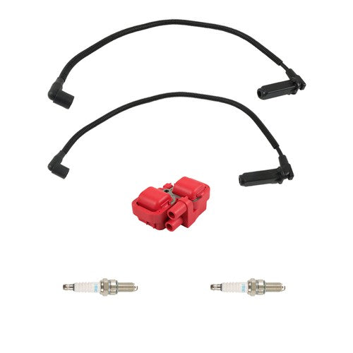 Solid Spare Ignition Coil and Spark Plug w/ Wire Cap For Polaris Ranger Crew 800 2011-2014