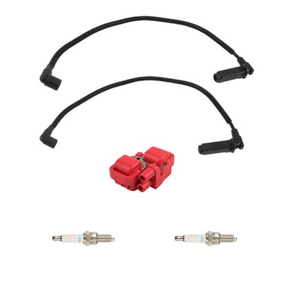 Solid Spare Ignition Coil and Spark Plug w/ Wire Cap For Polaris Ranger Crew 800 2011-2014