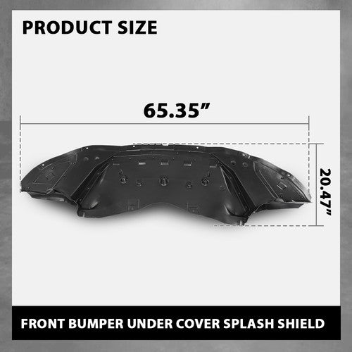 Solid Spare Front Engine Splash Shield Under Cover Fit For 2015-2023 Dodge Charger RWD