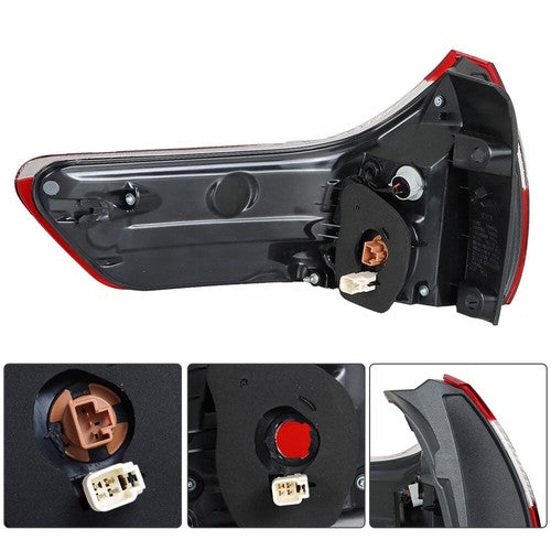 Solid Spare Right Passenger Side Rear Tail Light Brake Lamp Fit For Toyota Sienna Base 15-20