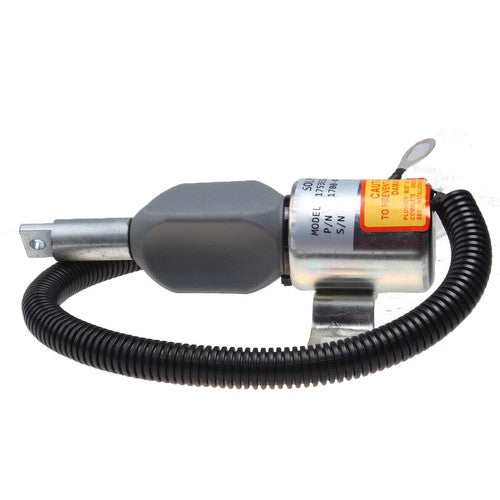 Solid Spare New Fuel Shut Off Solenoid for TAKEUCHI TL140 Loaders 12V