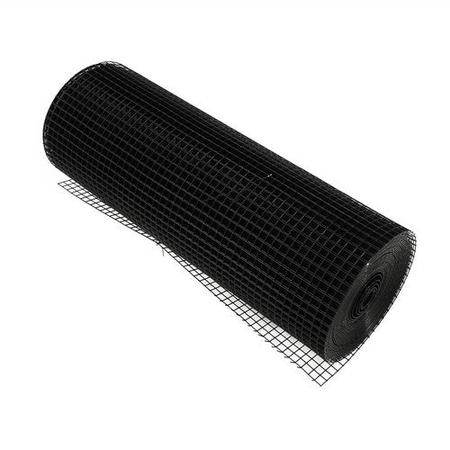 Solid Spare 24in×50ft 1/2Inx1/2In Hardware Cloth Chicken Wire Fence Vinyl Coated Welded Mesh