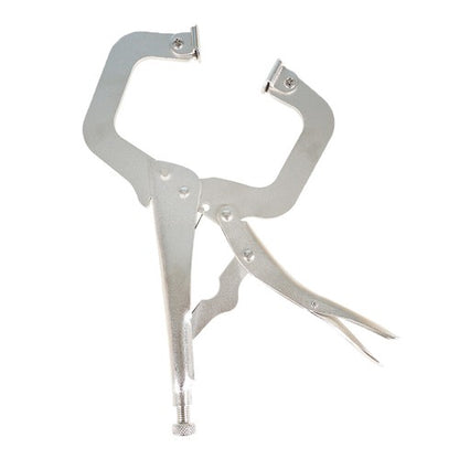 Solid Spare 10 pc 11" Swivel Pad Locking C-Clamp Locking Pliers Entrained Rotary Gasket US
