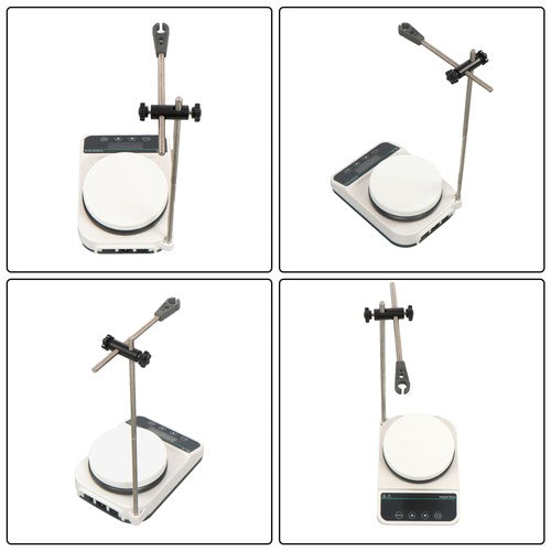 Solid Spare 1 Pc Stirring Hot Plate with Probe Sensor Timing Function 1500RPM 3L