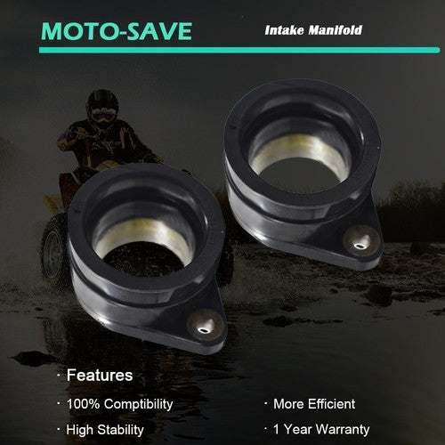 Solid Spare 2Pcs Carburetor Intake Manifold Boot Holder For Honda CM400C CM400E CM400T