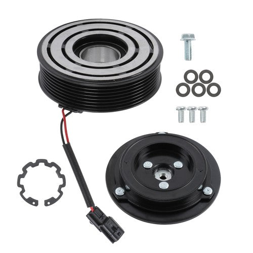 Solid Spare A/C AC Compressor Clutch Kit for Nissan Quest 11-15 Nissan Murano 09-14 3.5L V6