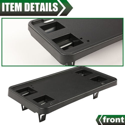 Solid Spare Fit For 2015-2017 Ford F-150 Front Bumper License Plate Mounting Bracket Holder