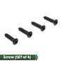 Solid Spare Fit For 05-13 C6 Corvette Tail Light Lens Upper to Bumper Screws Kit 4pcs
