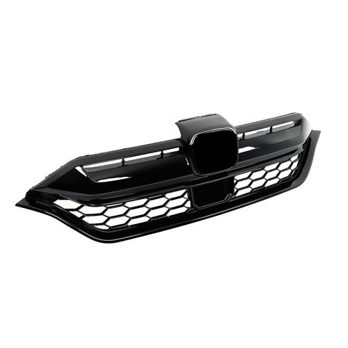 Solid Spare For Honda CR-V 2020 2021 2022 Front Upper Grille and 2pcs Chrome Trim Plastic