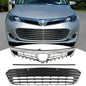 Fit 2013 2014 2015 Toyota Avalon Front Hood Bumper Upper Grille Lower Grill 2PCS