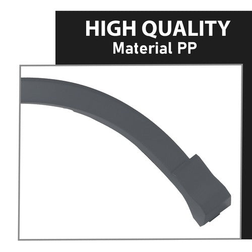Solid Spare Front Left Side Fender Flare Wheel Arch Molding Fit For 2019-2024 Audi Q3