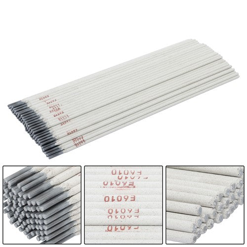 Solid Spare 1/8 Inch E6010 Carbon Steel Electrode 5 lbs Premium Arc Welding Rods New 6010