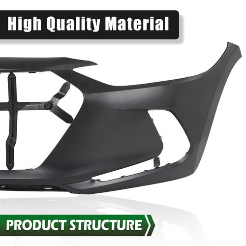 Solid Spare Front Bumper Cover Fit For 2017 2018 Hyundai Elantra 86510F3000 HY1000215