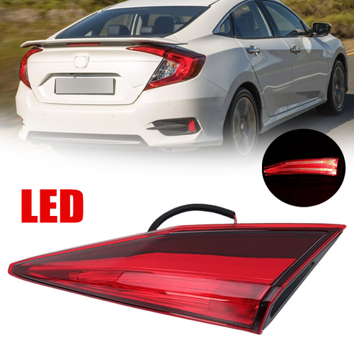 Right Passenger Inner Tail Light For 2016-2020 Honda Civic Sedan 34155-TBA-A01