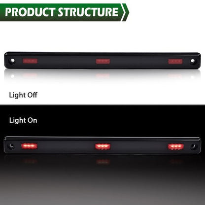 Solid Spare Fit For 2017-2022 Ford F250 F350 F450 F550 Super Duty LED Rear Marker Light