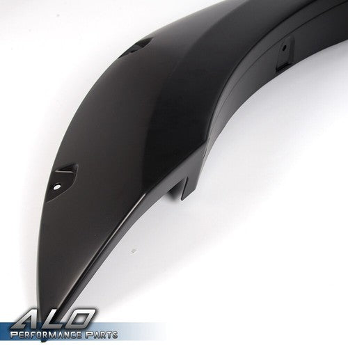 Solid Spare FIT FOR 11-18 FORD RANGER T6 POCKET STYLE FENDER FLARES SMOOTH BLACK 6Pcs